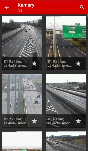 22 Manuál pro navigaci Dynavix Domů Zde je možné zadat adresu pro rychlý výběr cíle navigace. Kamery Dopravní kamery je možné prohlížet v menu kamery.