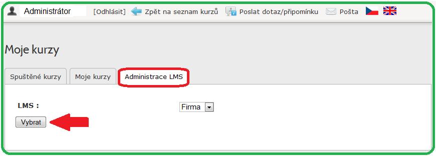 1. Možnosti administrátora Administrátor má k dispozici tyto základní funkce: Možnost provádět úpravy v registru uživatelů udržování aktuální databáze úprava údajů o uživateli (změna emailu, pracovní