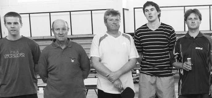 Zápasy, ktoré neodohral, sa skončili WO. Počas letnej prestávky želám všetkým hráčom chuť do tréningu a v novom ročníku 2010/2011 veľa úspechov. P. GAŠPAROVIČ V.
