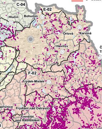 Vlastnosti a hodnoty území - rekreace Štramberk Hukvaldy