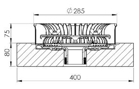 Doplněk bezpečnostního vtoku Elektrické vyhřívání 230 V/8 W Spojka s vnitřním závitem 2,5" Protipožární sety