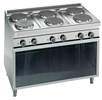 trouba, GN 2/1, trouba výkon 7,5 kw 400 V, 1x3,5 kw + 3 x 6 kw