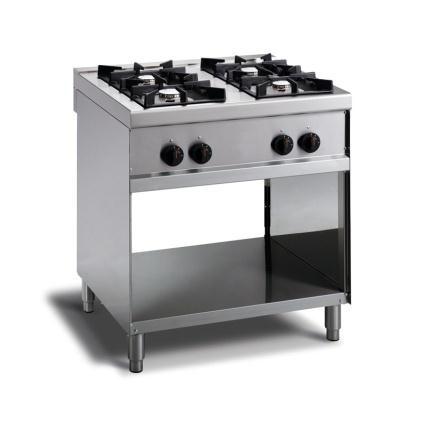 700 x 900 mm, piezzozapalovač 20 kw: 2x4 kw, 2x 6 kw, 55kg /70 kg produkce : EMME Kód: M7 4FMP Kč 32