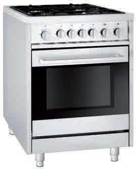 Uvedené ceny jsou cenami netto bez DPH Sporáky se 4 hořáky a elektrickou troubou 600 x 600 x 900 mm, 8,2 kw: 1x 3-kruhový hořák 3,7 kw, 2x 1,75 kw, 1x 1,0 kw, trouba 2,56 kw, 240 V,vč.