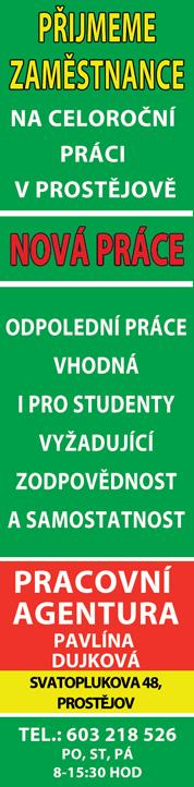 DNES MÍŘÍ DO ZÁKLADNÍCH ŠKOL 4 264 O jejich bezpečí cestou do školy se postaráme, zní z úst PROSTĚJOV Dnešním okamžikem jsou letní prázdniny definitivně passé.
