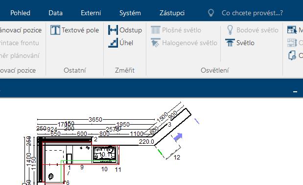 Rychlé info (Quick info) při krátkém