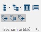 Okno Seznam artiklů zobrazení cen Ve verzi 2017 nejsou v okně nabídky (seznam artiklů) záložky s cenami.