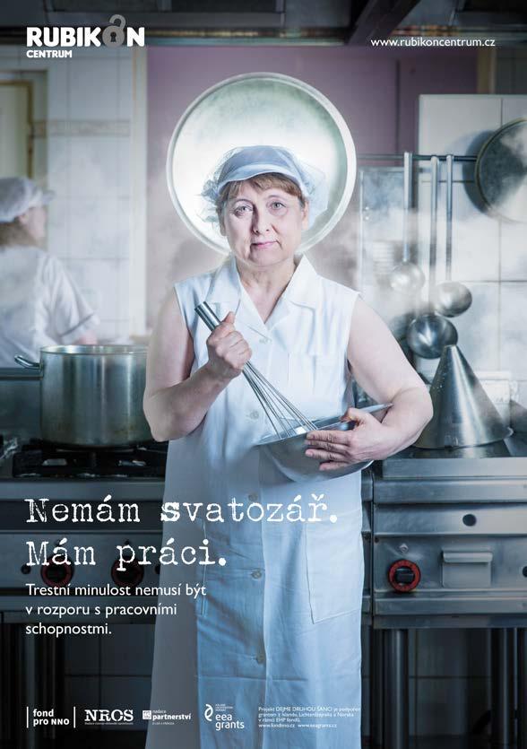 IV. Vnější komunikace aneb Public Relations Vizuál Portréty bývalých vězňů, stojících v prostředí své práce.