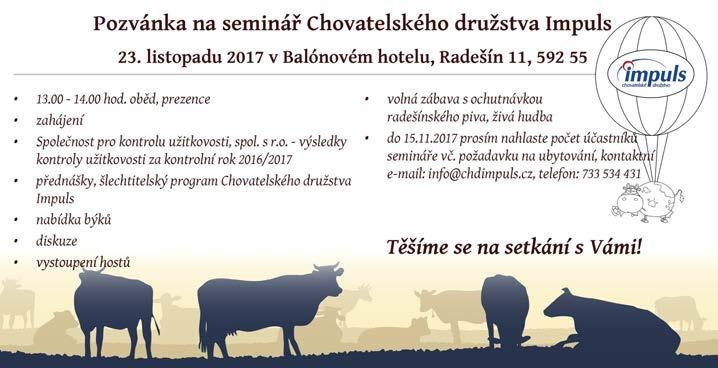 Radešín 2017 Chovatelské