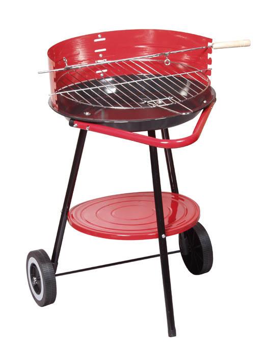 Rozměry grilu: výška 60 cm, šířka 41 cm, hloubka 23 cm. Rozměry roštu: šířka 38 cm, hloubka 21 cm. Hmotnost: 5 kg.