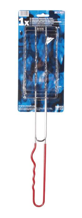 číslo: GR011 číslo: GR085 Grilovací obracečka ryba velká LUX B Grilovací rošt - dvě rukojeti 58x40cm Obracečka je přímo uzpůsobena svým tvarem ke snadné manipulaci při přípravě ryb.