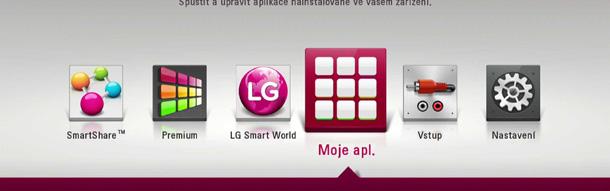 Ovládání 53 Používání nabídky My Apps Můžete procházet všemi nainstalovanými aplikacemi v nabídce [Moje apl.] nebo je smazat. 1. Stiskněte tlačítko HOME ( ). 2. Zvolte [Moje apl.