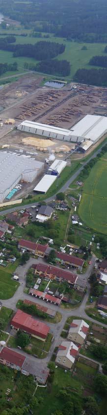 timber >> 5. vydání červen 2017 CHANOVICE 31. května 2016 podepsala skupina Pfeifer kupní smlouvu o nabytí podniku Holzindustrie Chanovice s. r. o., dřívější dceřiné společnosti německé skupiny Haas Group.