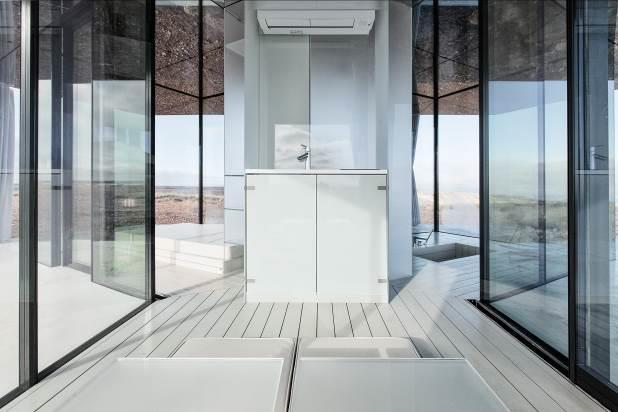 Pouštní dům La Casa del Desierto, projekt ze skel Guardian, který vytváří nádherný
