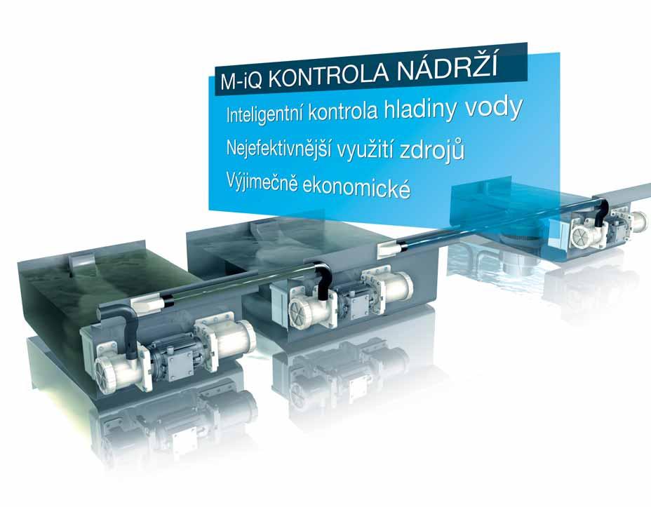 HYGIENA NA NOVÉ ÚROVNI M-iQ KONTROLA NÁDRŽÍ KONEČNĚ ČISTÝ VÝSLEDEK M-iQ ENERGY CONCEPT V každé jednotlivé nádrži aktivně pracuje nový fi ltr M-iQ.