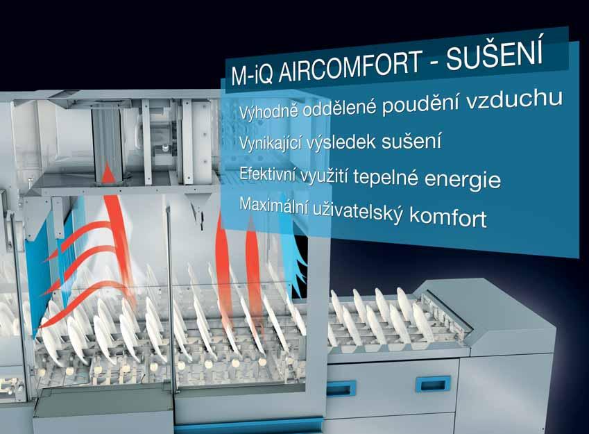 Díky modulu zpětného získávání tepla M-iQ není dokonce v mnoha případech nutné napojení na vzduchotechniku.