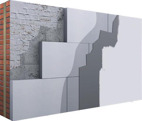 Snižte výrazně tepelné ztráty Udržujte teplo se SkamoWall Deska SkamoWall Board je k dispozici ve třech standardních tloušťkách, z nichž každá má určitou izolační schopnost.