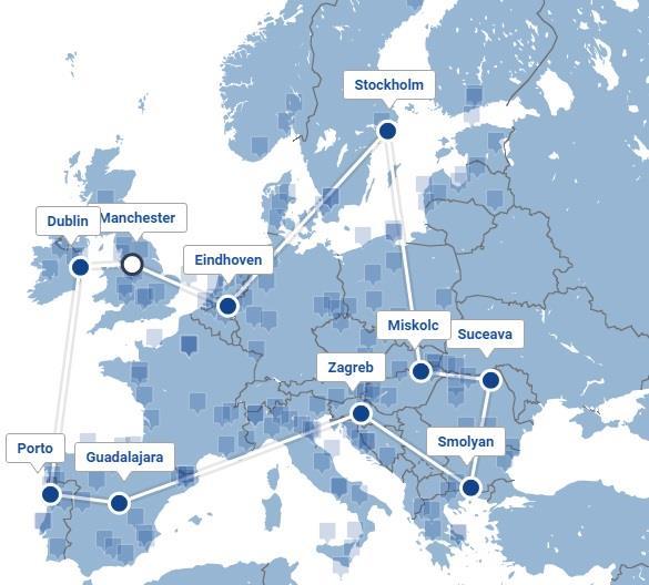 1. OP URBACT III Evropský operační program pro územní spolupráci (ETC) spolufinancovaný z ERDF Zapojeno 28 čl.