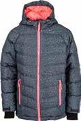 : 116-170 94 %, 6 % elastan, uvnitř počesaný fleece 8 000 mm 3 000 g/m²/24 hod.