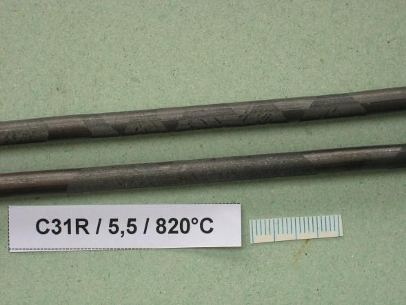 11 Analýza struktury a chemického složení okují po mechanickém odokujení pomocí SEM Z každé zkoumané jakosti drátů (C 37 Z, C 30 S, C 31
