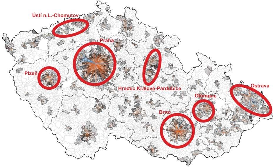 000 Kraj (13 + Praha) Krajské zastupitelstvo VÚC Velký územní celek (metropolitní oblast, oblast společných zájmů) 1 : 5