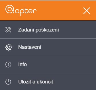 Kliknutím na možnost Uložit a ukončit uložíte provedené změny a zavřete Qapter. Zpráva o testu obsahuje všechny informace týkající se aktuální relace.