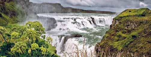 Zhlédneme dvacetimetrový gejzír Strokkur, impozantní zlatý vodopád Gullfoss a projdeme se národním parkem Þingvellir.