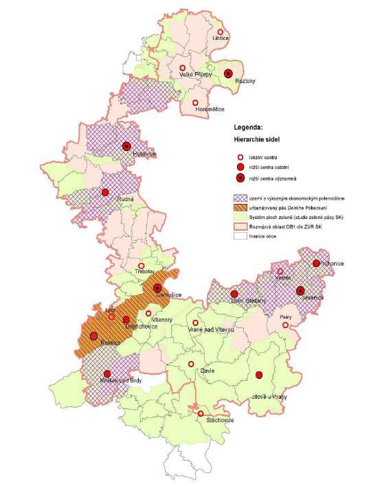 1. Úvod 1.1. Vymezení území MAP Místní akční plán je zpracován pro území obce s rozšířenou působností Černošice, které je identické s bývalým okresem Praha- západ.