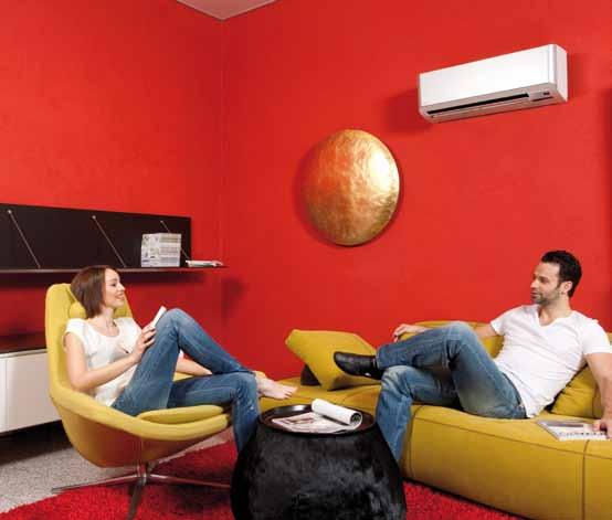 RESIDENTIAL Multi Systémy pre obytné priestory Systémy pre 2, 3, 4 a 5 miestností široký sortiment vnútorných jednotiek nízka spotreba energie a vysoká spoľahlivosť vďaka invertorovému riadeniu tichá