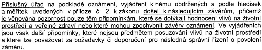 Z hlediska ochrany vod OOP MHMP k zámìru uvádí následující: Likvidace srážkových vod je plánována zavedením do Hluboèepského potoka.