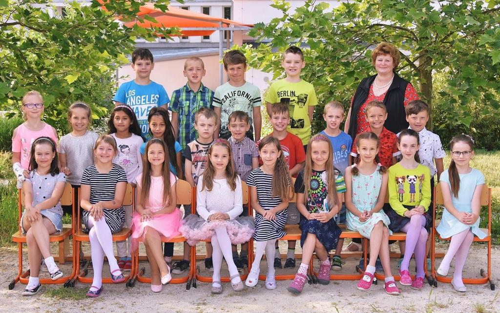 2.B Třídní učitel: Žílová Eva Seznam žáků: Brabec Jaroslav, Demeterová Samanta Daniela, Doubková Eliška, Doubková Nikola, Hájek Matěj, Honsa Matyáš, Chalupa Jiří, Kocmanová Natálie, Kostková Adéla,