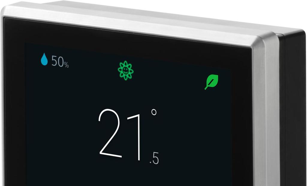 Inteligentný izbový termostat RDS110 Na automatické riadenie aplikácií s vykurovaním v bytoch, rodinných domoch, internátoch a iných obytných ako aj malých podnikateľských jednotkách.