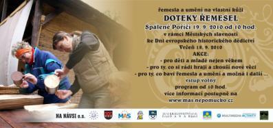 Doteky řemesel 18. 9.