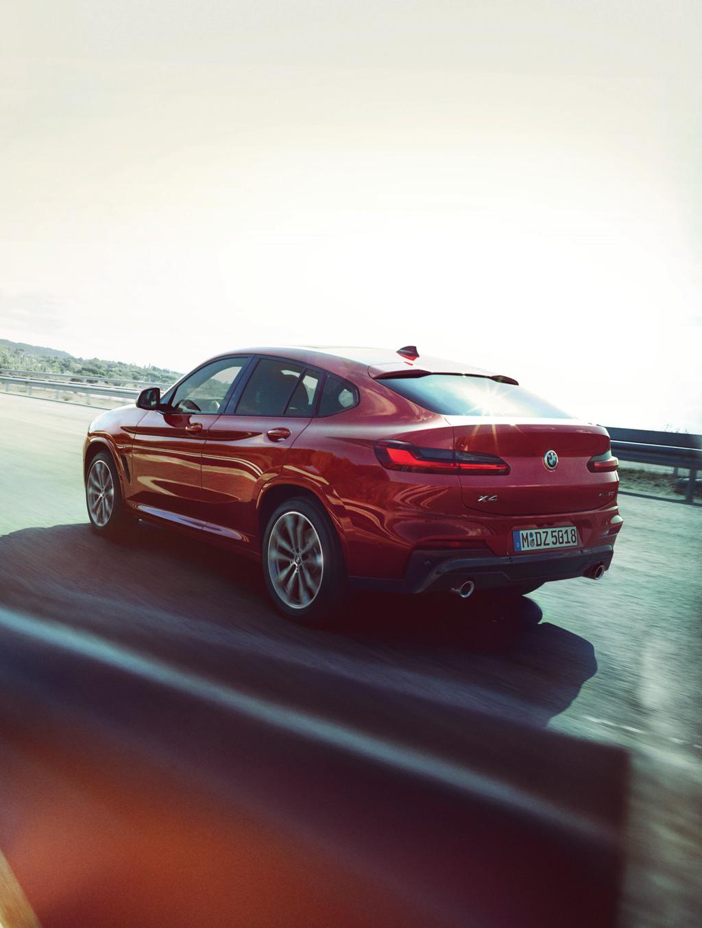 Radost z jízdy NOVÉ BMW X4 CENA ZÁKLADNÍHO MODELU OD 1