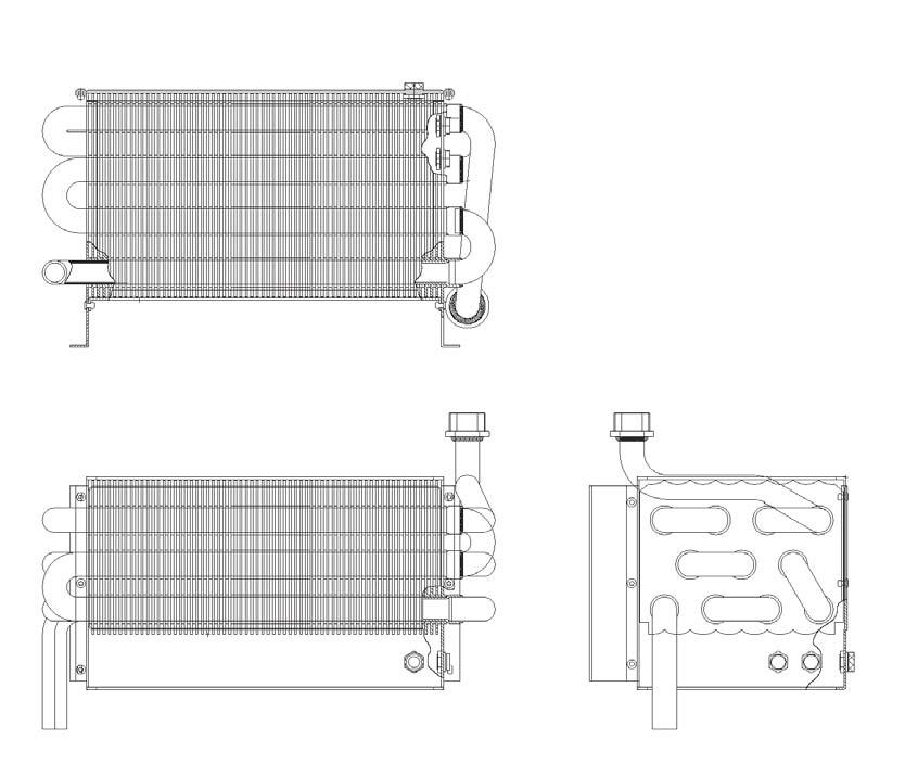 Výměník Automatický odvzdušňovací ventil Automatický odvzdušňovací ventil je umístěn na