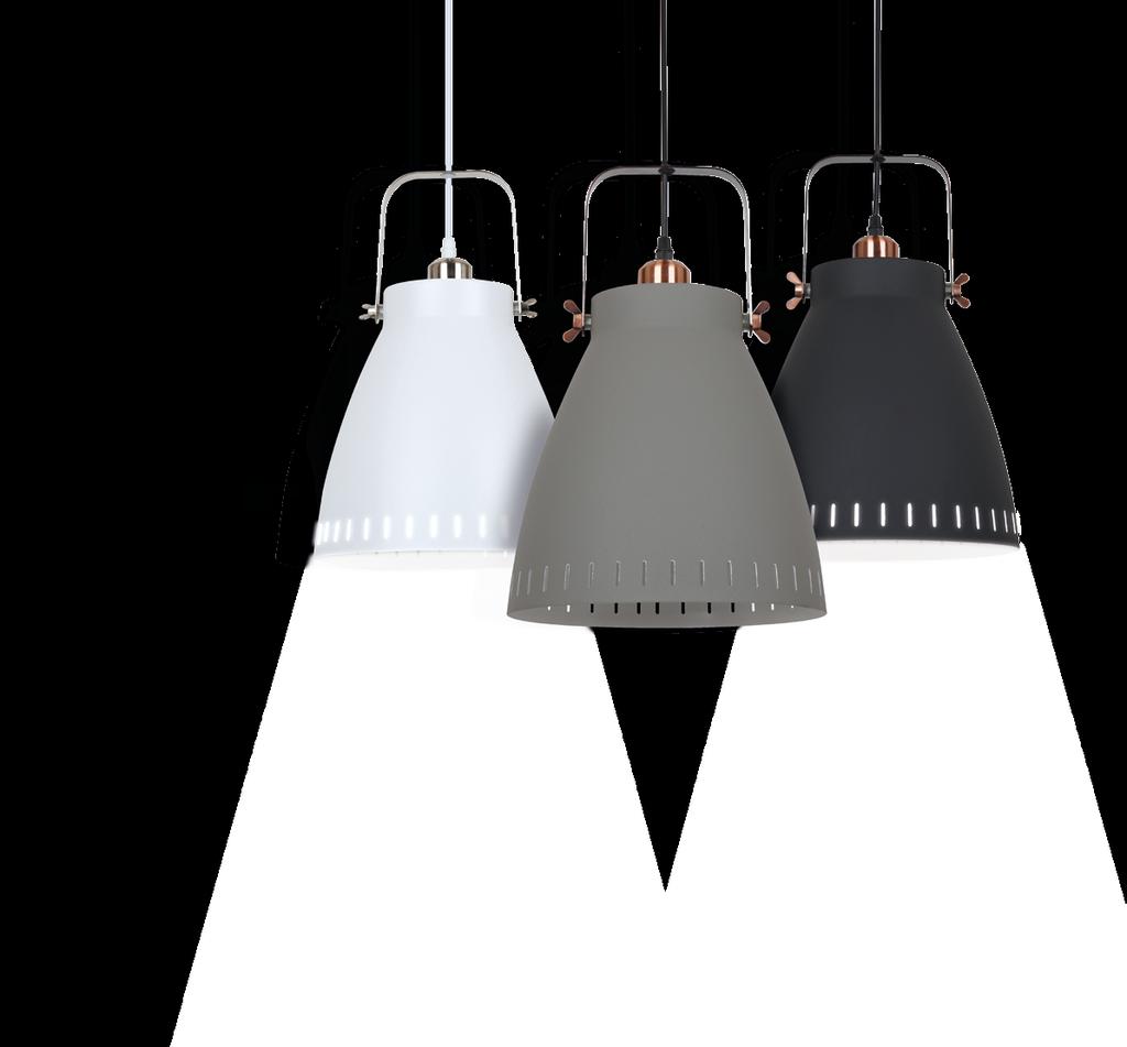 lampa designová stolní lampa Milano trojnožka kovových částí v
