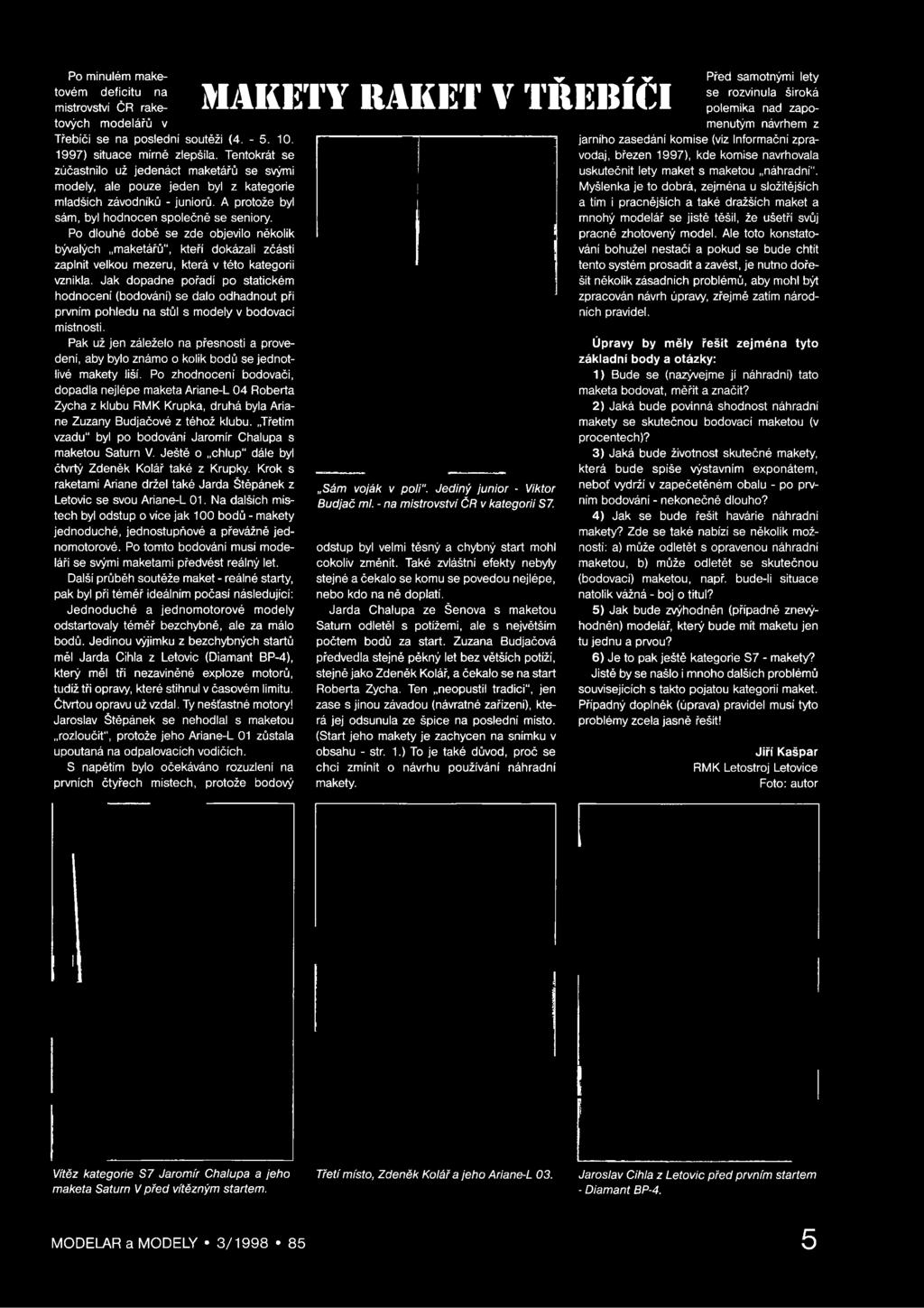 BŘEZEN 1998 ROČNÍK XLIX CENA-35T<c - PDF Stažení zdarma