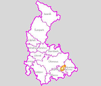 Lipník nad Bečvou Lipník nad Bečvou Pozn: Přehledové mapky prezentují území celé obce, do které dotčená část obce spadá. B. CHARAKTERISTIKA OBCE B.