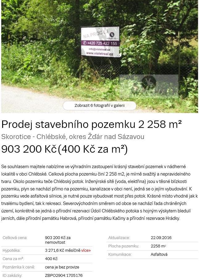 Znalecký posudek č. 2658-61/2016.