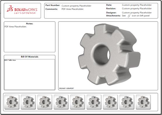 SOLIDWORKS MBD Vícestránková