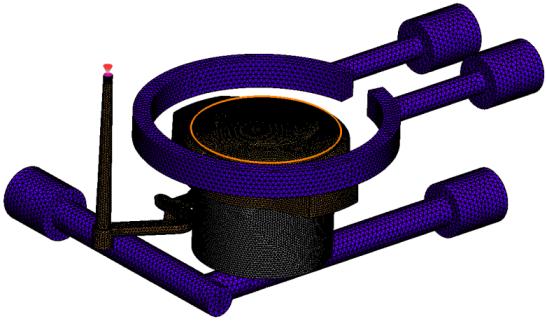 SOLIDWORKS Plastics Procento smrštění při měření deformace Nástroj pro měření deformace nyní zobrazuje míru smrštění
