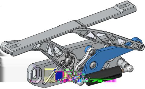 SOLIDWORKS Simulation Se studií topologie můžete stanovit cíl návrhu pro nalezení nejlepšího poměru tuhosti a hmotnosti, minimalizaci hmoty nebo omezení maximálního posunutí součásti.
