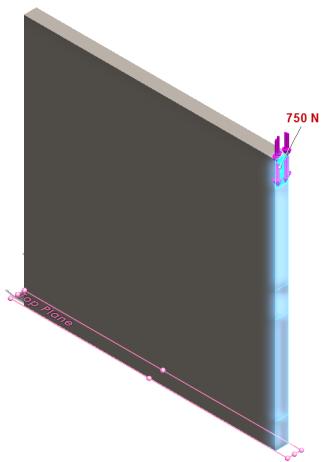 SOLIDWORKS Simulation Otevření dílu Chcete-li otevřít soubor dílu (plate.