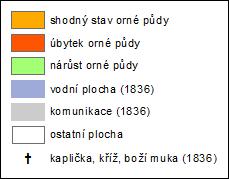 TVORBA ANALYTICKÝCH MAPOVÝCH VÝSTUPŮ k dispozici pouze v elektronické příloze. Všechny tři mapy jsou umístěny v ArcGIS projektech priloha_3a.mxd, priloha_3b.