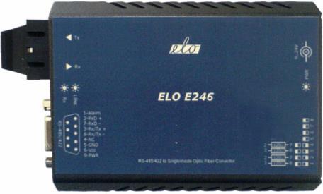 Multiplexory sériových rozhraní na optický kabel ELO E246, ELO