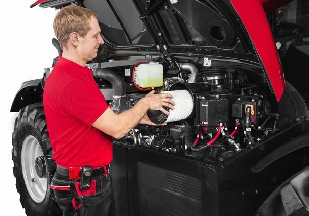 JEDNODUCHÝ SERVIS DENNĚ Servis strojů Case IH je hračka.