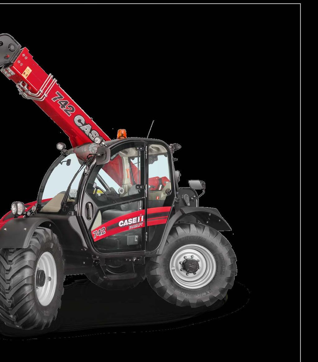 NEJLEPŠÍ PRACOVIŠTĚ Všechny modely Farmlift poskytují výbornou viditelnost, nízkou hladinu hluku a vynikající ovládání.