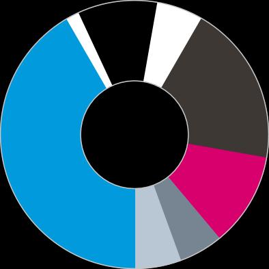 BAREVNÉ ODSTÍNY ZNAČKY ZÁKLADNÍ BARVY Ticketmaster Blue (Pantone 2925 C, modrá) je primárním barevným odstínem značky, který by se měl používat jako převládající primární barva v rámci veškeré