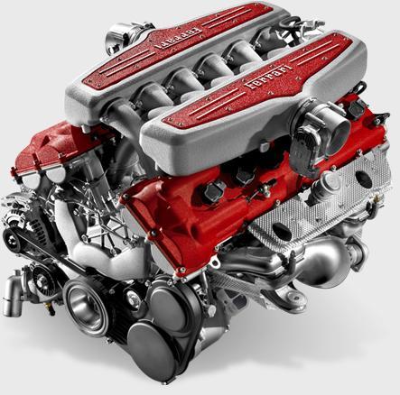KONSTRUKCE KLIKOVÝCH HŘÍDELÍ AUTOMOBILOVÝCH MOTORŮ Obr. 14 Motor Ferrari 599 GTB Fiorano [12] 1.3.5 MOTOR VR6 Motor je kombinací vidlicového a řadového motoru se šesti válci.