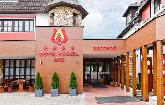 Pro rodiny: dětský bazén s atrakcemi, Jeden z nejoblíbenějších maďarských hotelů. Hotel je propojen vyhřívaným koridorem s budovou termálních lázní.